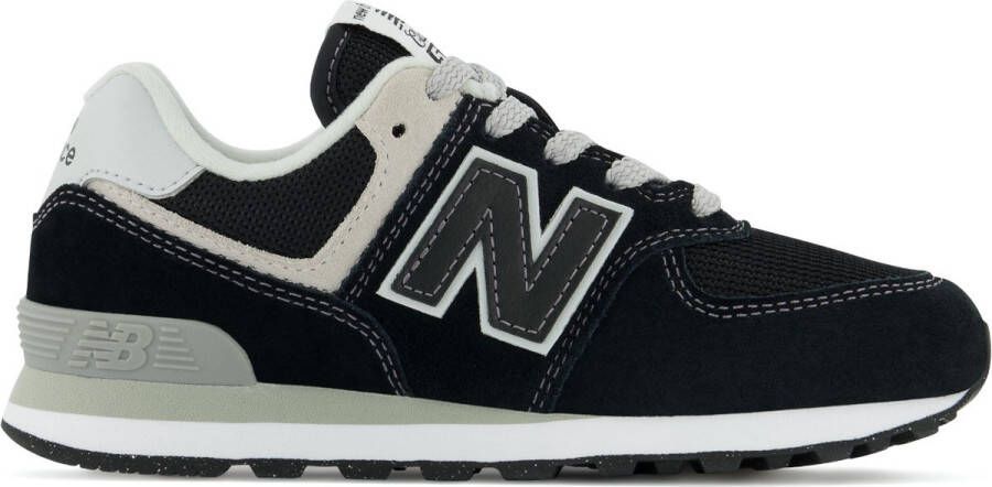 New Balance 574 sneakers zwart giijs Suede Dierenprint 34.5 - Foto 1