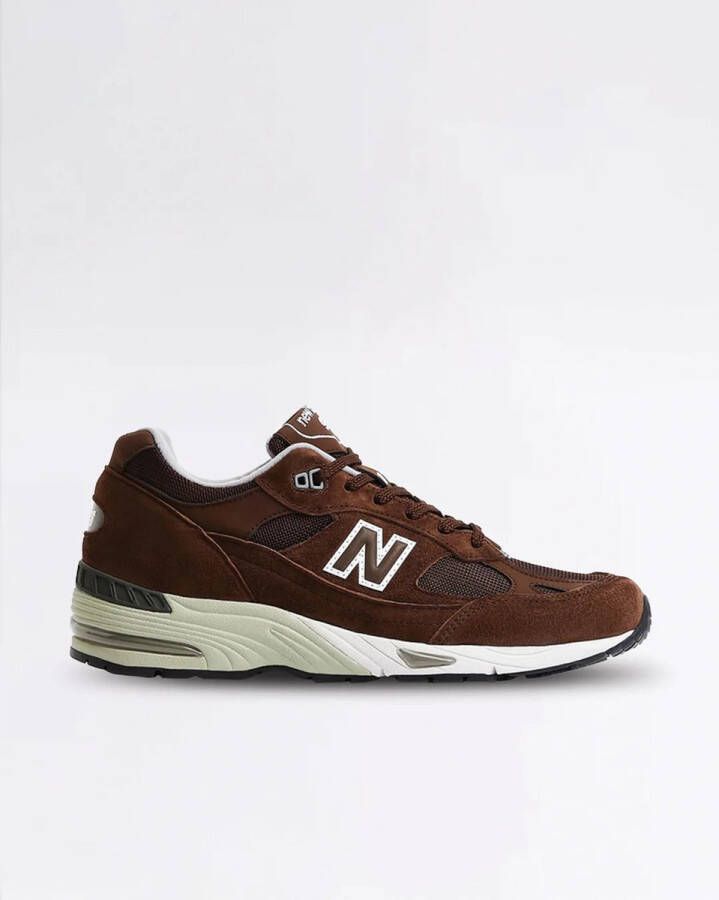 New Balance 991 Carafe Bruin Made In England Sneakers Heren DOOS ZONDER DEKSEL