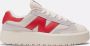 New Balance CT302 Wit Rood Sneaker CT302RD - Thumbnail 1