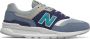 New Balance 997 sneakers blauw donkerblauw grijs - Thumbnail 2