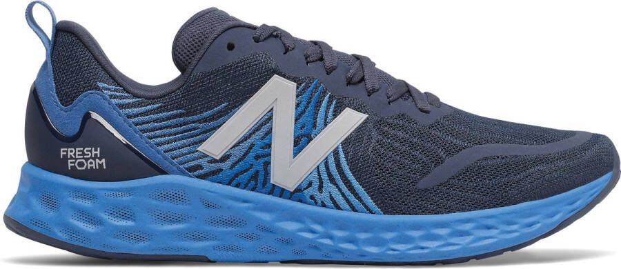 New Balance Fresh Foam Tempo Hardloopschoenen Sportschoenen Mannen navy blauw