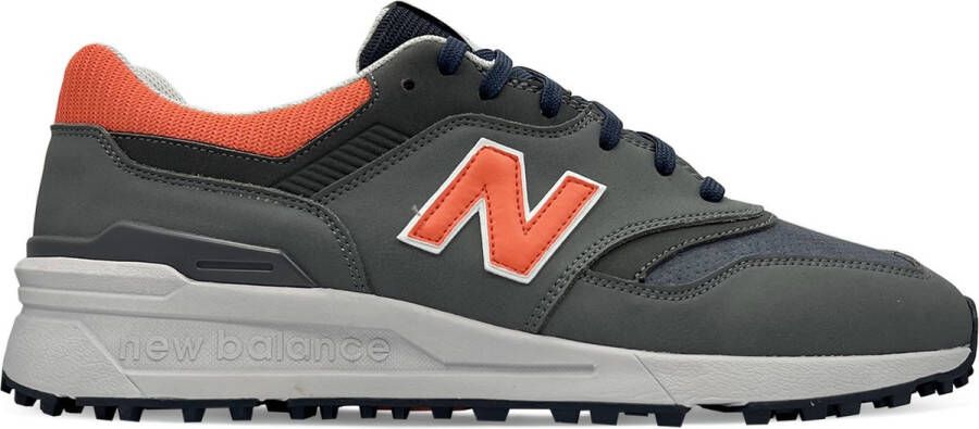 New Balance Golfschoenen 997 SL Grijs Oranje Navy