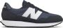 New Balance 237 Heren Schoenen Purple Leer Textil Foot Locker - Thumbnail 1