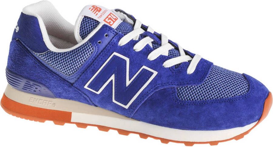 New Balance Iconische 574 Essentials Sneaker Blue Heren - Foto 1