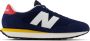 New Balance 237 Running Sneakers blauw Suede - Thumbnail 8
