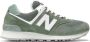 New Balance 574 V2 sneakers groen wit - Thumbnail 2