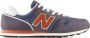 New Balance 373 V2 sneakers grijs oranje blauw - Thumbnail 20