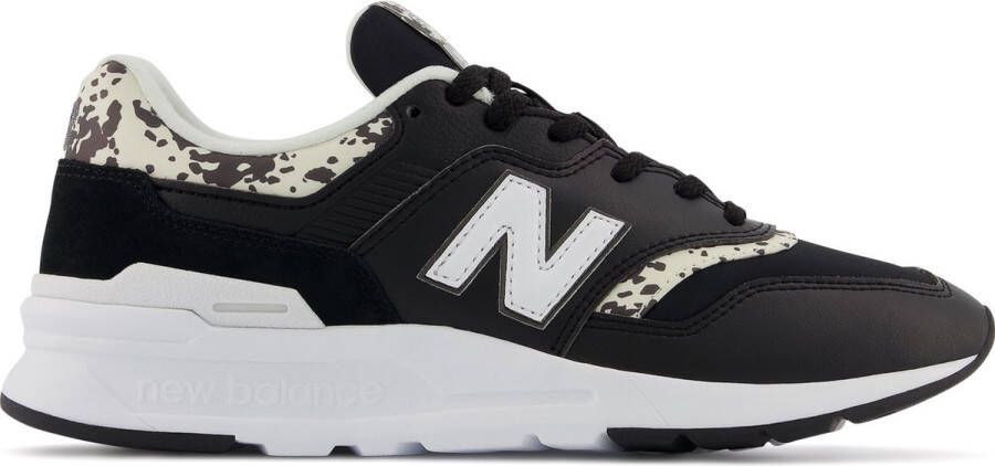 New Balance Cw997 Lage sneakers Leren Sneaker Dames Zwart +