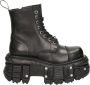 Newrock New Rock M.Tank dames veterboot Zwart - Thumbnail 2