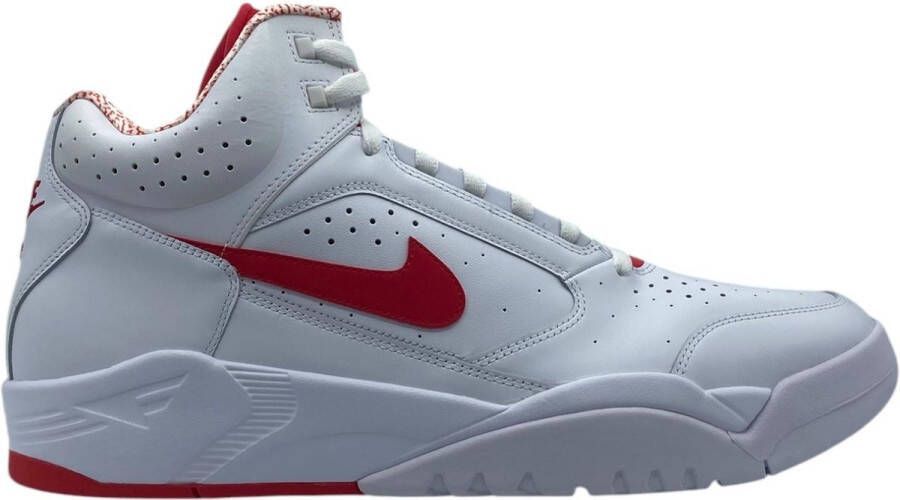 Nike Air Flight Lite Mid Herenschoen White University Red Heren