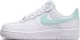 Nike Air Force 1' 07 Sneakers Wit Licht Groen - Thumbnail 1