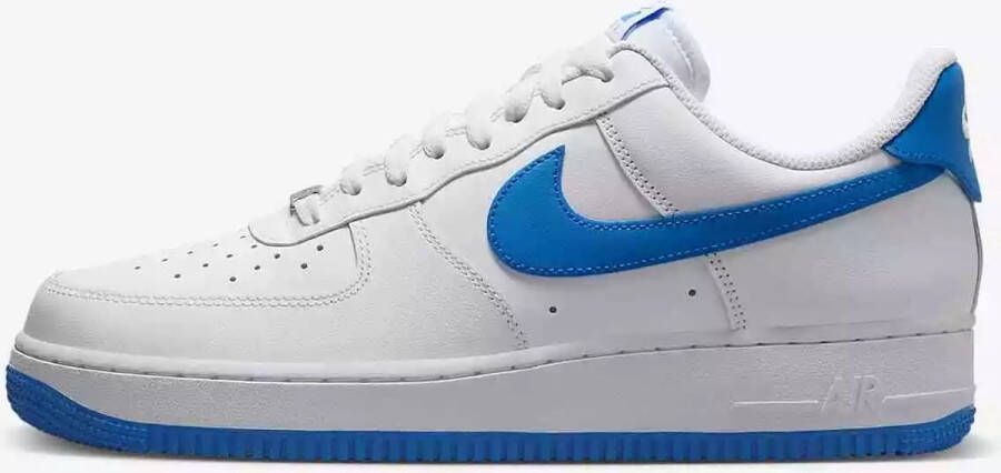 Nike Air Force 1 '07 Easy On White Photo Blue Sneakers Unisex Wit Blauw