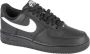 Nike Herenschoenen Air Force 1 '07 Black Black White- Heren Black Black White - Thumbnail 1