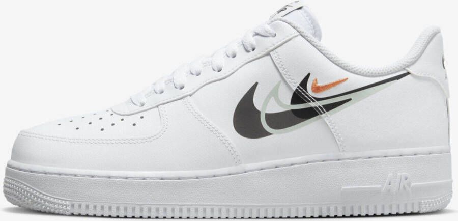 Nike Air Force 1 '07 Low Multi Swoosh White Black FN7807-100