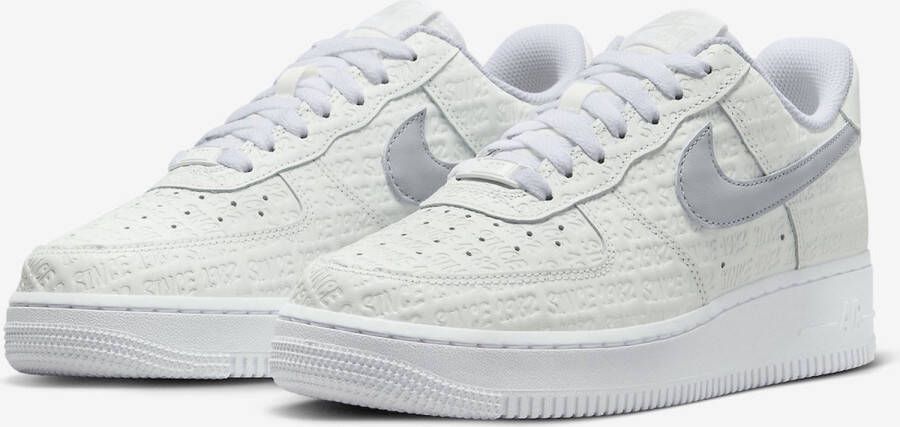 Nike W Air Force 1 07 Low Since 1982 Dames Sneakers Schoenen Wit FJ4823