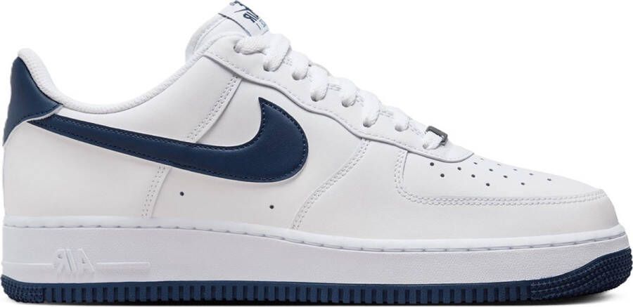 Nike Air Force 1 '07 LV8 White White Midnight Navy- White White Midnight Navy