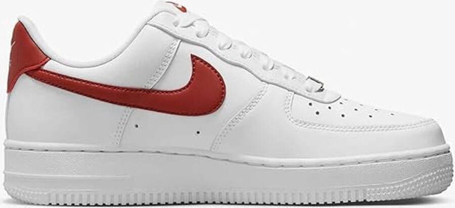 Nike Wmns Air Force 1 '07 Basketball Schoenen white rugged orange maat: 36.5 beschikbare maaten:36.5 37.5 38 40.5