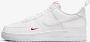 Nike Air Force 1 Low White University Red White- Heren White University Red White - Thumbnail 3