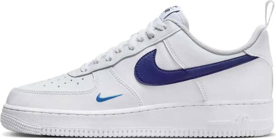 Nike Air Force 1 '07 White Light Photo Blue Deep Royal Blue- White Light Photo Blue Deep Royal Blue