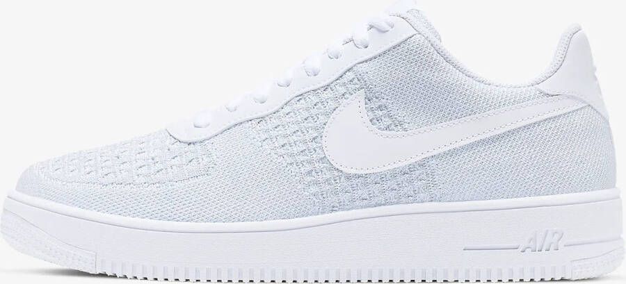 Nike Air Force 1 Flyknit 2.0 1 Schoenen white pure platinum maat: 45.5 beschikbare maaten:40.5 41 42.5 43 44.5 45.5 46