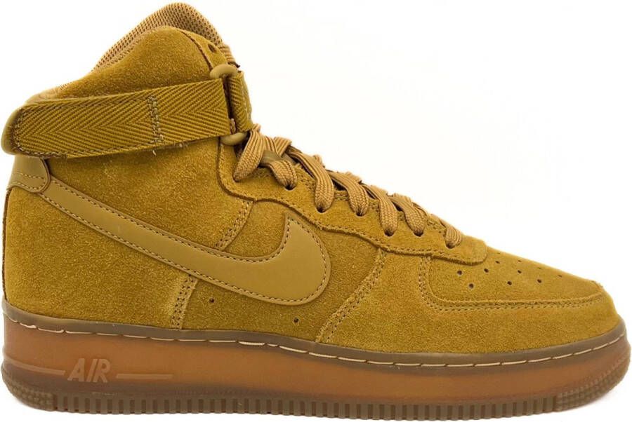 Nike Air Force 1 High Lv8 3 (gs) Basketball Schoenen wheat wheat gum light brown maat: 40 beschikbare maaten:36.5 37.5 38.5 39 40