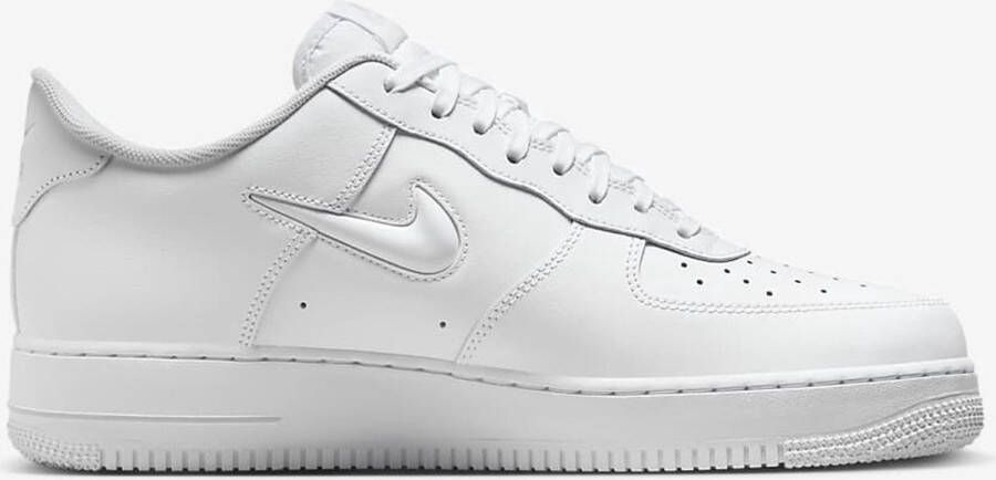 Nike Air Force 1 Jewel Heren Sneakers Wit Leer