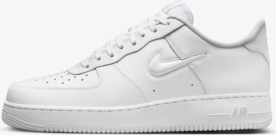 Nike Herenschoenen Air Force 1 White Dark Smoke Grey- Heren White Dark Smoke Grey