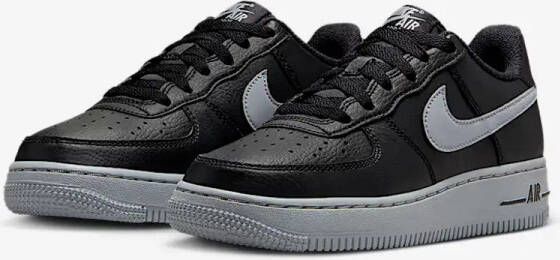 Nike Kinderschoenen Air Force 1 Black Wolf Grey Kind Black Wolf Grey