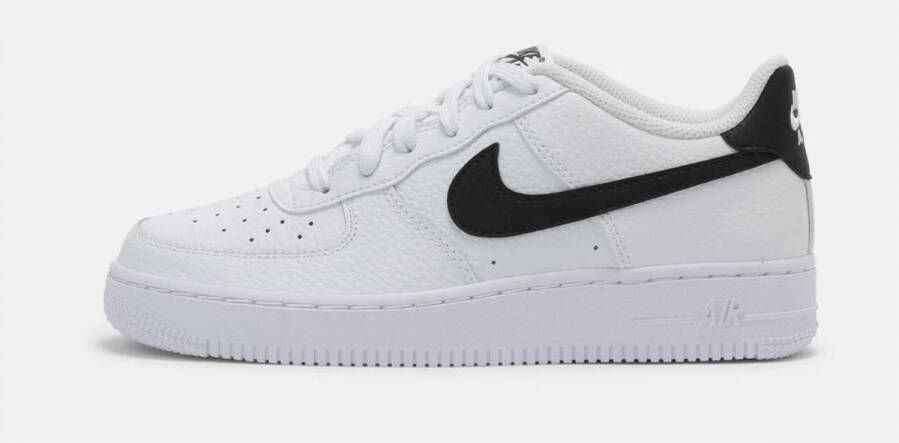 Nike Air Force 1 Laag Sneakers Wit Zwart