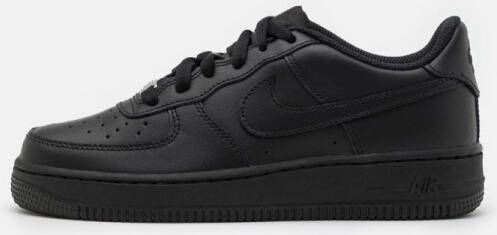 Nike Kids Air Force 1 Gs Low Black Black Black Shoes grade school 314192 009