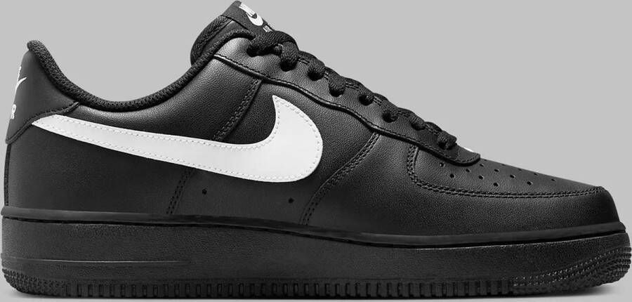 Nike Herenschoenen Air Force 1 '07 Black Black White- Heren Black Black White