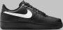 Nike Herenschoenen Air Force 1 '07 Black Black White- Heren Black Black White - Thumbnail 6