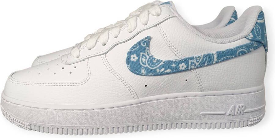 Nike Air Force 1 Low '07 Essential White Worn Blue Paisley (W) DH4406