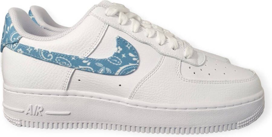 Nike Air Force 1 Low '07 Essential White Worn Blue Paisley (W) DH4406