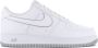 Nike Air Force 1 Low 07 Heren Sneakers Schoenen Leer Wit-Grijs DV0788 - Thumbnail 1