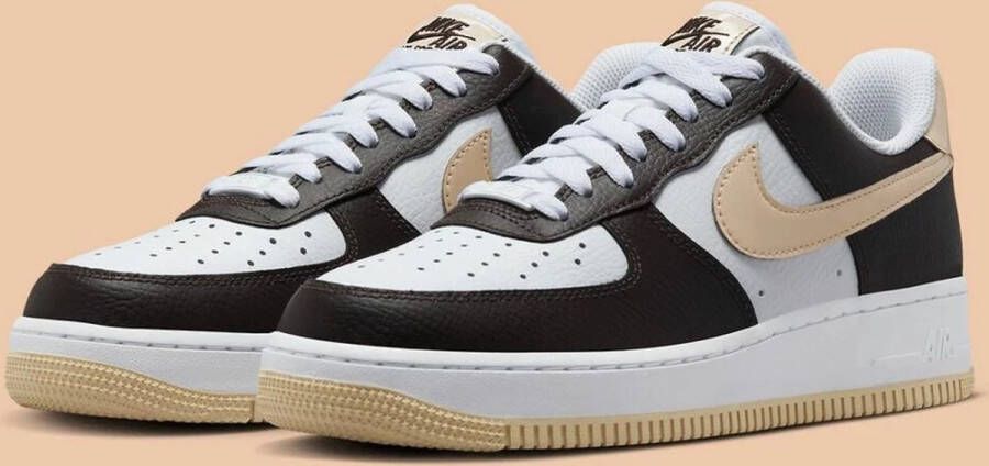 Nike Air Force 1 Low '07 Panda White Velvet Brown FD9873