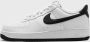 Nike Air Force 1 Low '07 White Black Sneakers Mannen Wit Zwart - Thumbnail 1