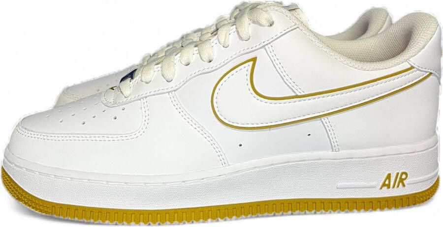 Nike Air Force 1 ´07 Basketball Schoenen white white bronzine maat: 43 beschikbare maaten:41 42.5 40 43 45 46 40.5 47.5