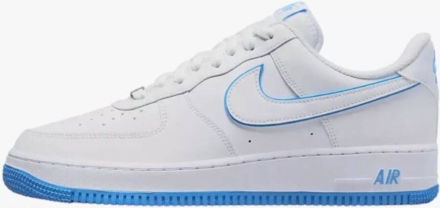 Nike Air Force 1 Low '07 White University Blue Sneakers Unisex Doos Zonder Deksel