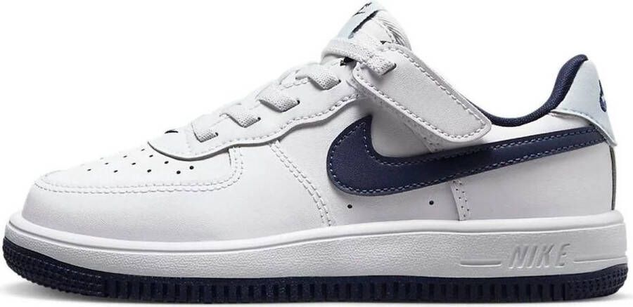 Nike Kleuterschoenen Force 1 Low EasyOn White Football Grey Midnight Navy White Football Grey Midnight Navy