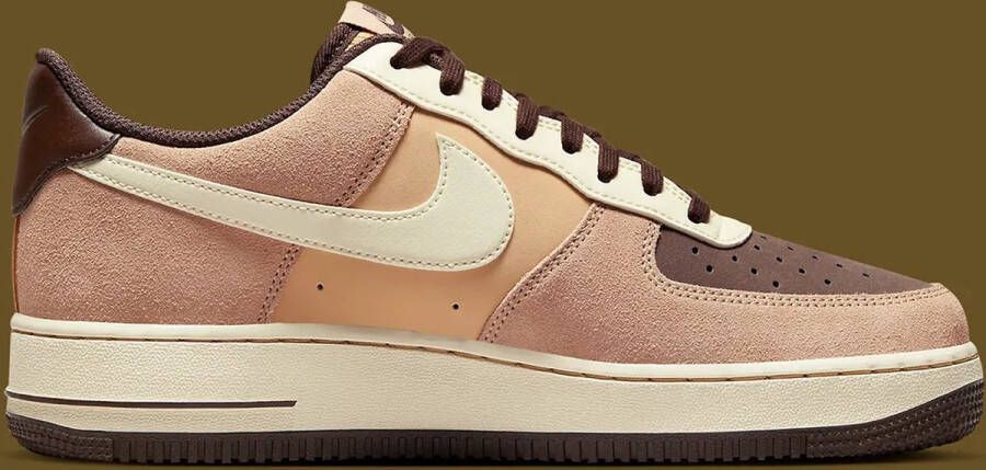 Nike Air Force 1 '07 Lv8 Basketball Schoenen hemp brown sesame maat: 41 beschikbare maaten:40.5 41 42.5 43 45 46