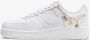 Nike Air Force 1 Low Dames Schoenen White Leer - Thumbnail 1