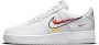 Nike Air Force 1 Low Multi Swoosh White - Thumbnail 1