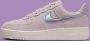 Nike Air Force 1 Low “Platinum Violet” Sneakers Dames Roze Wit - Thumbnail 3