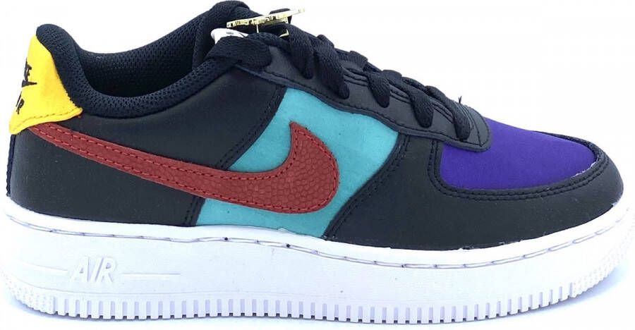 Nike Air Force 1 LV8 EMB Kinderschoenen Zwart