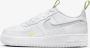 Nike Kinderschoenen Air Force 1 LV8 4 White Volt Light Silver White Volt Light Silver - Thumbnail 1