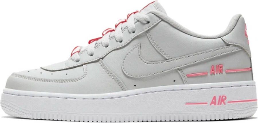 Nike Air Force 1 LV8 Sneakers Dames Kinderen Grijs Wit Roze