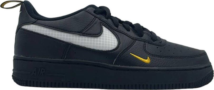 Nike Kinderschoenen Air Force 1 LV8 4 Black University Gold White Black University Gold White