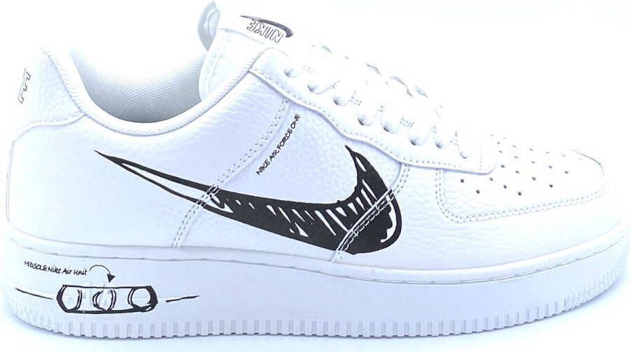 Nike Air Force 1 LV8 Utility Schematic Limited Edition Sneakers Heren Schoenen