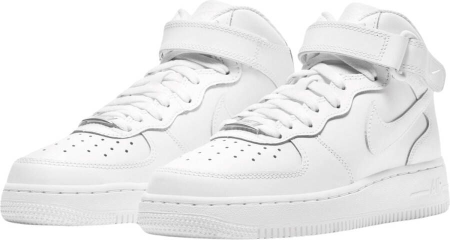 Nike Air Force Mid Le Basketball Schoenen white white maat: 38.5 beschikbare maaten:38.5